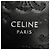 Céline Celine Calfskin Triomphe Embossed Bi-fold Wallet Black - view 7