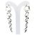 Tiffany & Co Orecchini a lobo Tiffany Forge Drop Link in argento