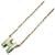 Hermès Collana Hermes Pop H Mini D'oro Bianco sporco