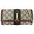 Portafoglio a Spalla con Catena Gucci Marrone Beige