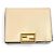 Fendi Beige Leather Bi-Fold Wallet