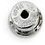 Hermès Orecchini Hermes Mini Maillon Silver Chaine d'Ancre Nero Argento - vista 7
