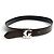 Cartier Ledergürtel mit Wendelboucle 2C Braun Schwarz - Ansicht 4