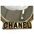 Boucles d'oreilles miroir ruban Coco Mark rares en métal vintage CHANEL Doré - vue 6
