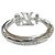 Louis Vuitton Ring mit Strass-Band Silber - Ansicht 4