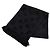 Stola con frange Monogram Louis Vuitton Nero