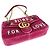 Gucci GG Marmont Schultertasche aus rosa Velours Pink - Ansicht 3