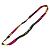 Hermès Collana in seta Hermes Petit H Multicolore