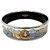 Hermès Bracciale rigido Hermes da donna Nero Blu