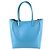 Borsa Tote Valentino Garavani in pelle blu - vista 2