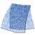 Hermès Foulard di seta blu Hermes