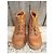 Vera Wang Véra Sardenia Leather Ankle Boots Brown - view 5