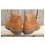 Vera Wang Véra Sardenia Leather Ankle Boots Brown - view 6