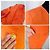 Valentino orange Leinenkleid 1990s - Ansicht 10