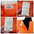 Valentino orange Leinenkleid 1990s - Ansicht 9