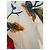 Maje Rufle Maxikleid mit Blumenprint Weiß Mehrfarben - Ansicht 10
