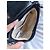 Borsa a tracolla Guess nera effetto pitone con lucchetto Nero - vista 8