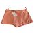 Zara karierter Skort in Orange-Weiß
