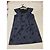 Zara Abito in denim blu con paillettes - vista 11