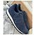 J.M. Weston Sneakers in camoscio blu navy - vista 3