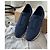 J.M. Weston Sneakers in camoscio blu navy - vista 4