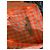 Elisa Cavaletti Langes Kariertes Hemdkleid Orange/Beige - Ansicht 10