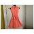 Elisa Cavaletti Langes Kariertes Hemdkleid Orange/Beige - Ansicht 2