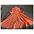 Elisa Cavaletti Langes Kariertes Hemdkleid Orange/Beige - Ansicht 6
