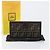 Cartera larga FENDI Zucca Canvas Negro Marrón Auth 199787A Castaño - vista 12