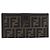 Cartera larga FENDI Zucca Canvas Negro Marrón Auth 199787A Castaño - vista 13