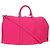 LOUIS VUITTON Keepall Bandouliere 50 Taurillon Fuchsia M56925 Auth BA14808SM Rosa Fuschia
