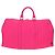 LOUIS VUITTON Keepall Bandouliere 50 Taurillon Fuchsia M56925 Auth BA14808SM Rosa Fuschia - vista 13