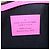 LOUIS VUITTON Keepall Bandouliere 50 Taurillon Fuchsia M56925 Auth BA14808SM Rosa Fuschia - vista 25