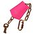 LOUIS VUITTON Keepall Bandouliere 50 Taurillon Fuchsia M56925 Auth BA14808SM Rosa Fuschia - vista 35