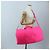 LOUIS VUITTON Keepall Bandouliere 50 Taurillon Fuchsia M56925 Auth BA14808SM Rosa Fuschia - vista 39