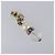 CHANEL Pierce Metal Silver CC Auth 198814A Argento - vista 12