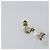 CHANEL Pierce Metal Silver CC Auth 198814A Argento - vista 15