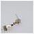 CHANEL Pierce Metal Silver CC Auth 198814A Argento - vista 16