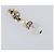 CHANEL Pierce Metal Silver CC Auth 198814A Argento - vista 4