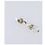 CHANEL Pierce Metal Silver CC Auth 198814A Argento - vista 5