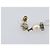 CHANEL Pierce Metal Silver CC Auth 198814A Argento - vista 7
