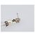 CHANEL Pierce Metal Silver CC Auth 198814A Argento - vista 8