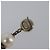 CHANEL Pierce Metal Silver CC Auth 198814A Argento - vista 9