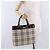 Borsa a mano BURBERRY Nova Check Canvas Beige Silver Auth 199684 Argento - vista 26