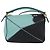 LOEWE Ghibli Spirited Away Soot Sprites Puzzle Bag Mini 2way Green Auth 167502SM Dorado Verde - vista 2