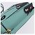LOEWE Ghibli Spirited Away Soot Sprites Puzzle Bag Mini 2way Green Auth 167502SM Dorado Verde - vista 6