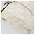 Borsa Christian Dior Trotter Canvas Romantic Bag PVC White Silver Auth 198611V Argento Bianco - vista 15