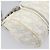 Borsa Christian Dior Trotter Canvas Romantic Bag PVC White Silver Auth 198611V Argento Bianco - vista 17