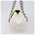 Borsa Christian Dior Trotter Canvas Romantic Bag PVC White Silver Auth 198611V Argento Bianco - vista 3