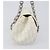 Borsa Christian Dior Trotter Canvas Romantic Bag PVC White Silver Auth 198611V Argento Bianco - vista 4